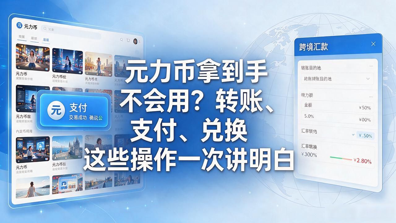 数字货币元力币怎么用_元力币链上数字资产核心用法_元力币转账手续费与操作指南