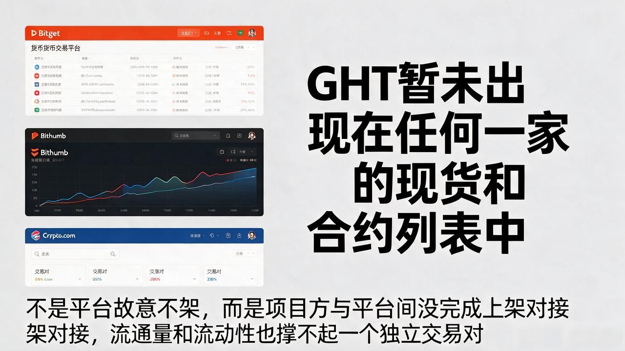 十大数字货币交易平台上有GHT吗_GHT在币安OKXBybit等头部交易所能否交易_GHT十大主流数字货币交易平台是否支持买卖