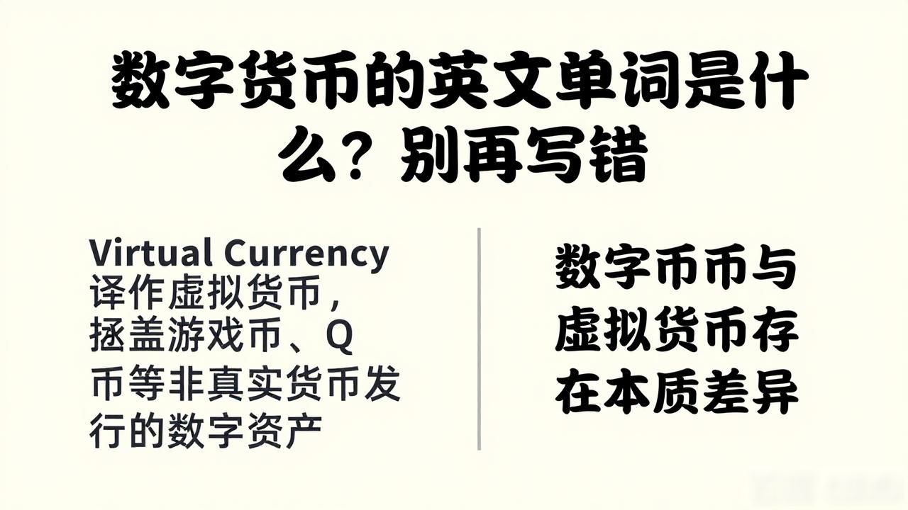 数字货币的英文翻译_数字货币的英文单词_Cryptocurrency与数字货币的关系