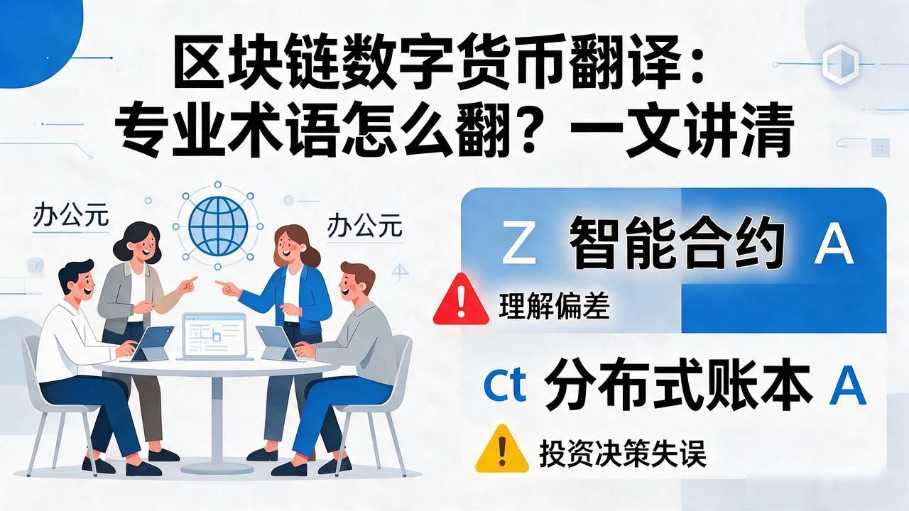区块链数字货币 翻译_区块链技术术语准确翻译方法_区块链专业术语翻译规范