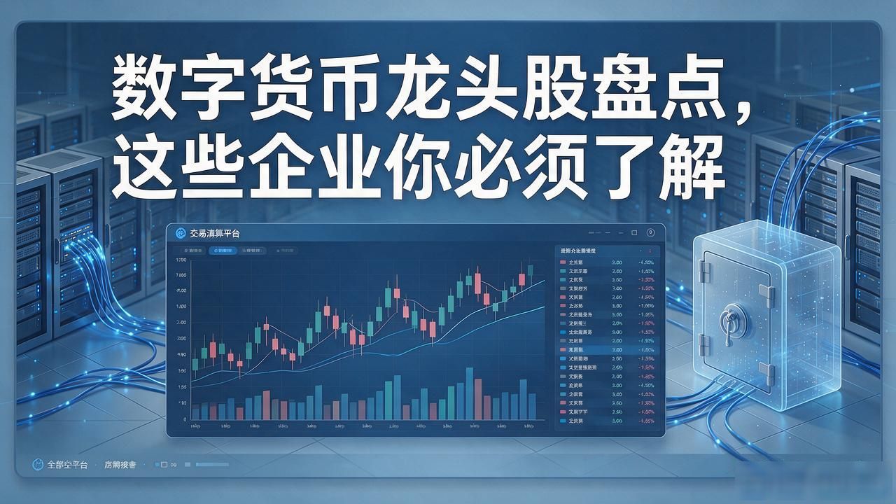数字货币方面的龙头股_区块链数字货币产业链上市公司布局_数字货币硬件制造龙头企业核心技术