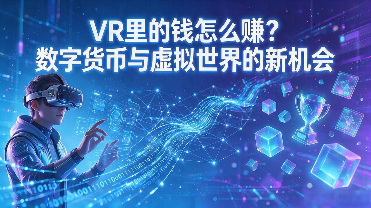 虚拟现实与数字货币融合的虚拟经济模式_与vr有关的数字货币_虚拟土地数字艺术品加密货币投资领域