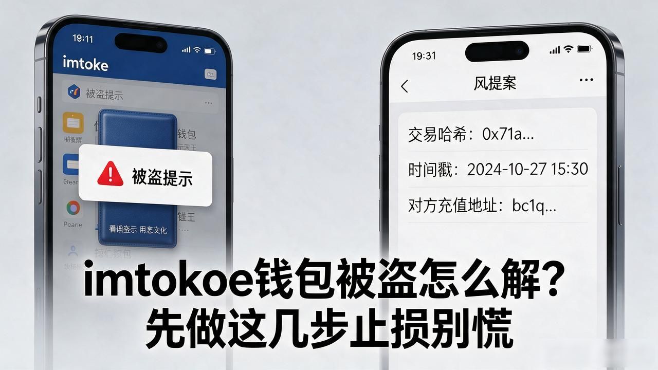 imtoken钱包被盗后处理流程_imtoken钱包被盗怎么解_imtoken私钥安全保护措施