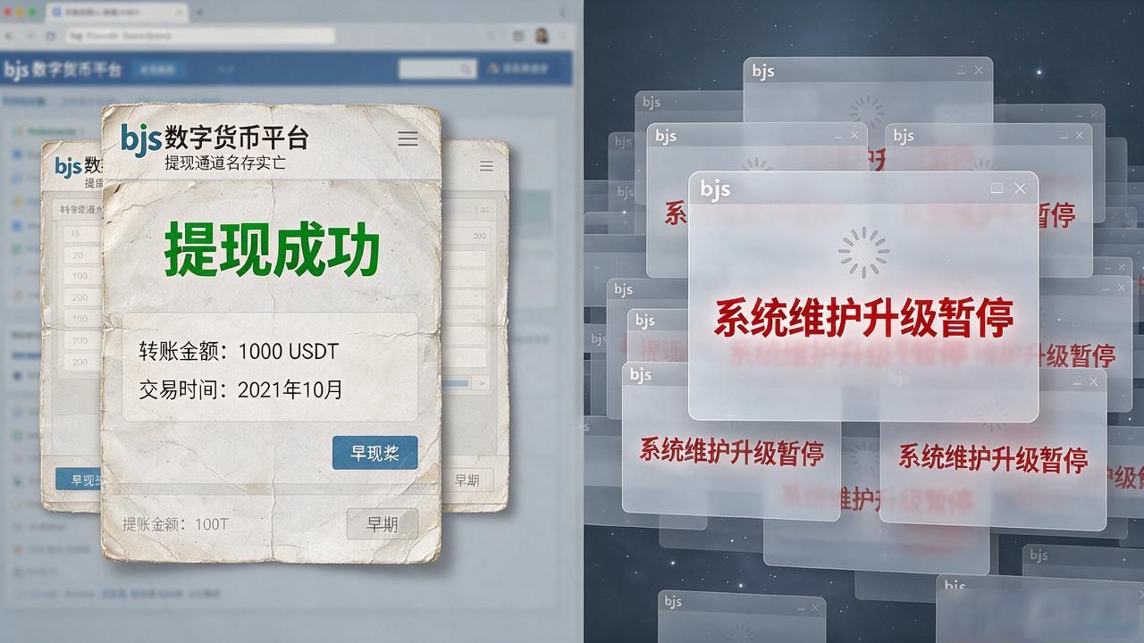 bjs数字货币平台_bjs数字货币平台 工商注册查询 提现风险分析