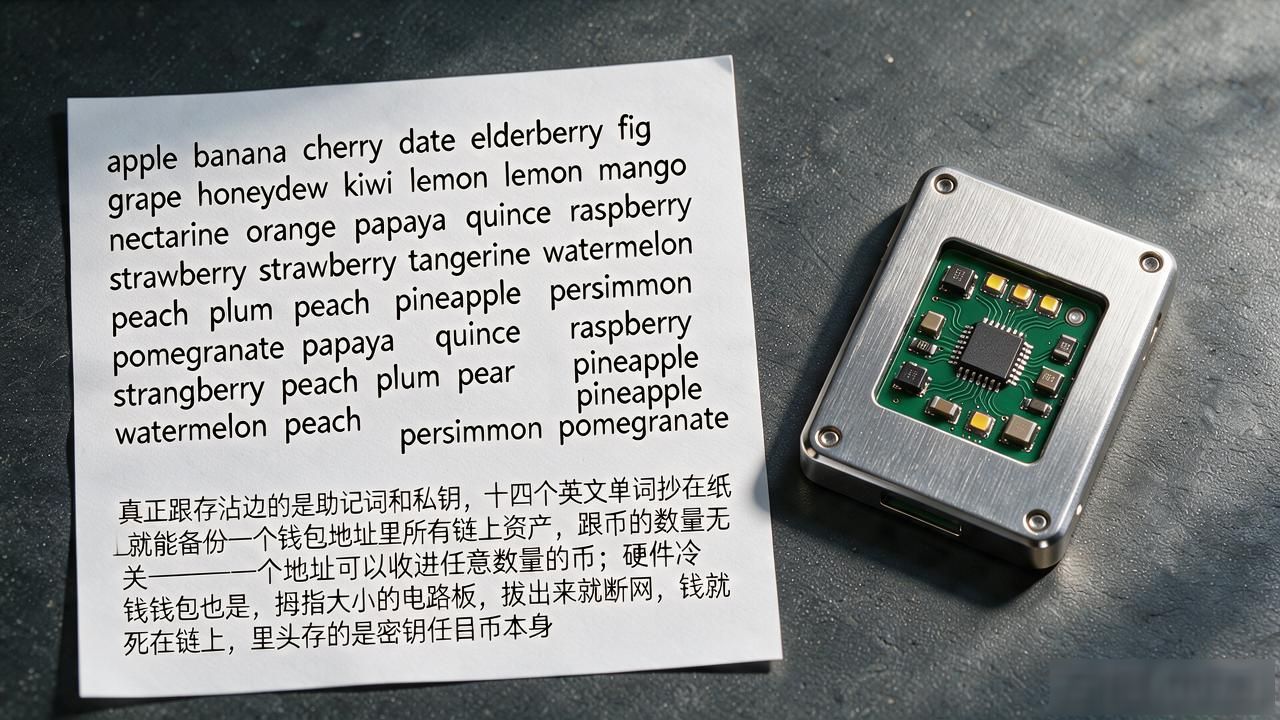 数字货币一箱多少个币_数字货币是实体还是虚拟_私钥和助记词存储方式