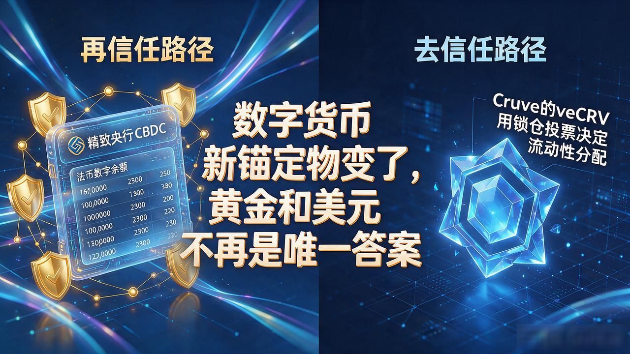 稳定币与算法代币价值锚定对比_数字货币锚定物演变趋势_数字货币新锚定物